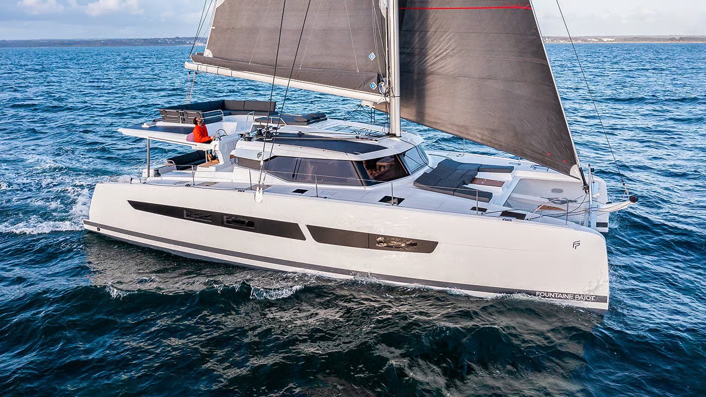 Catamarans in Greece
